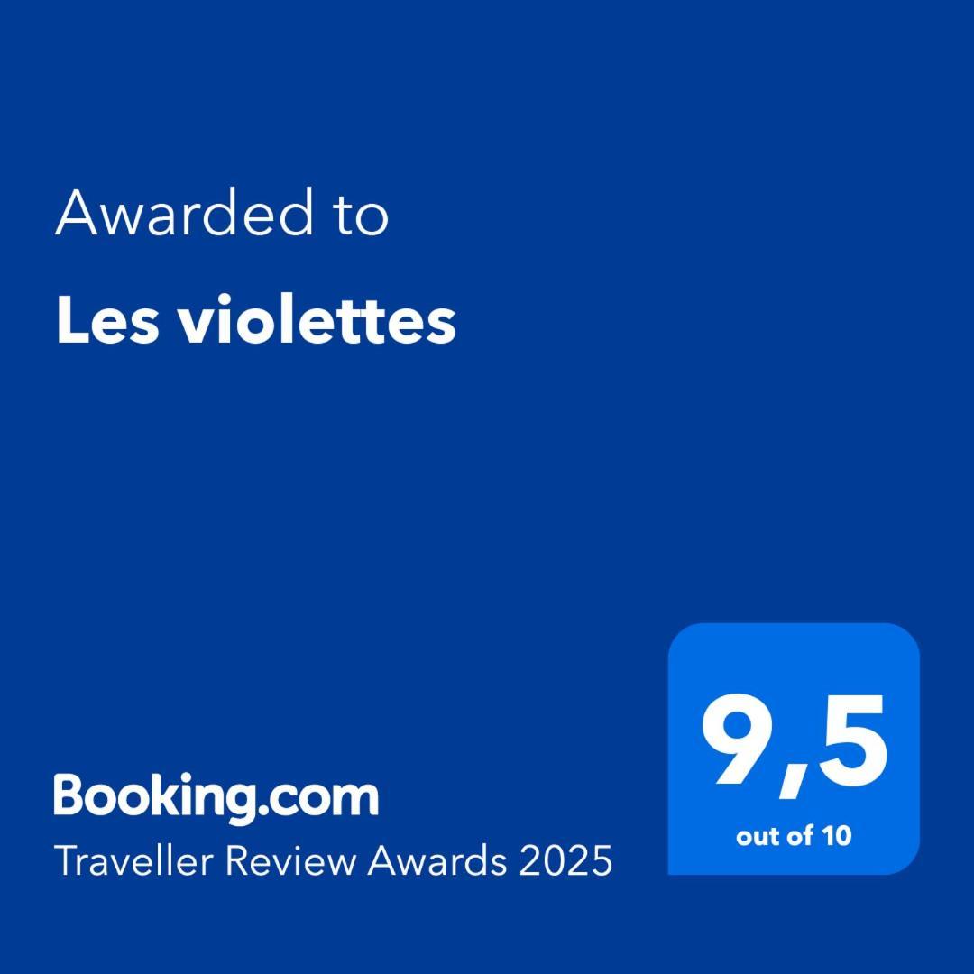 Апартаменты Les Violettes Ментона Экстерьер фото